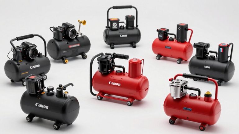 top nail gun compressors
