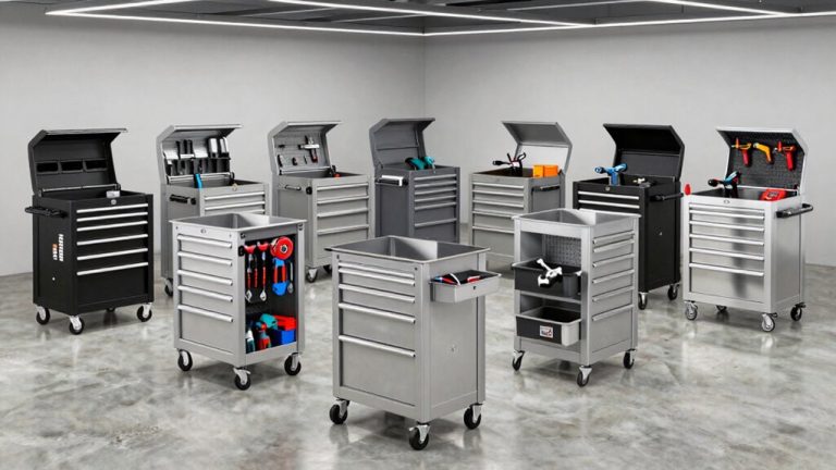 top rolling tool organizers