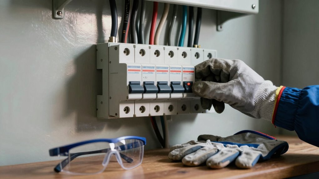 turn off circuit breaker