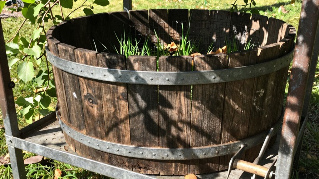 turn tumbler every few days