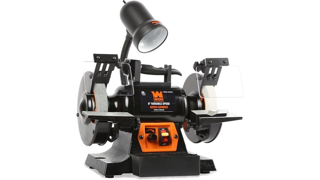 variable speed bench grinder