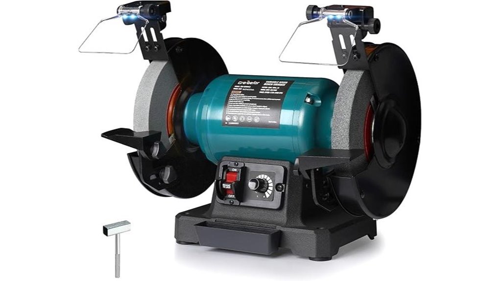 variable speed bench grinder