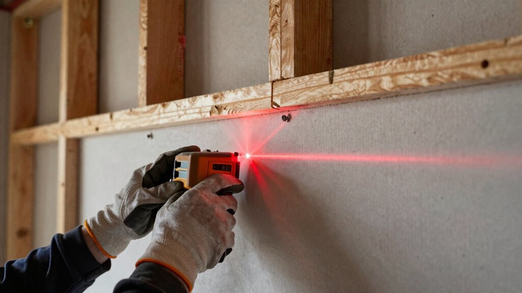 verify stud placement accurately