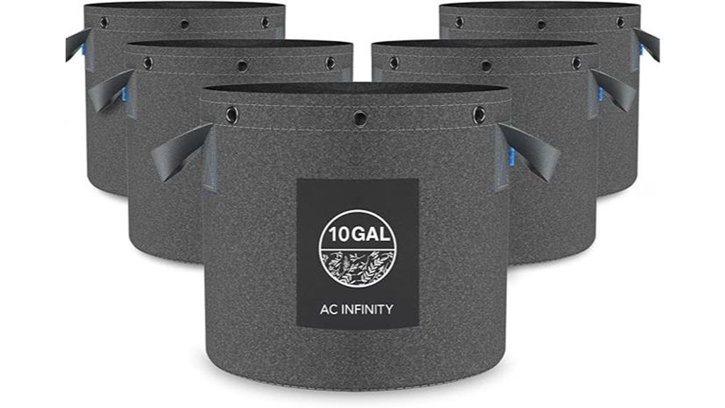 versatile gardening fabric bags