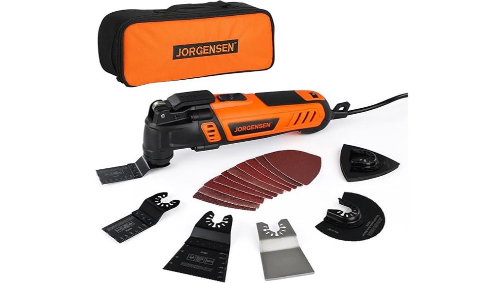 versatile oscillating tool set