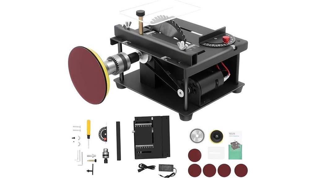 versatile woodworking equipment combo