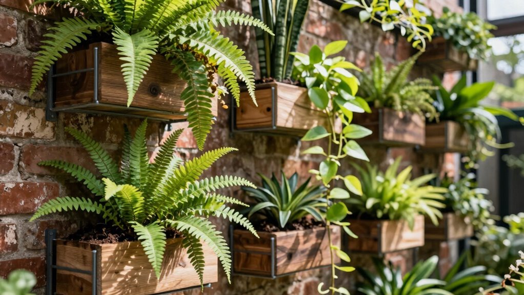 vertical garden plant selection