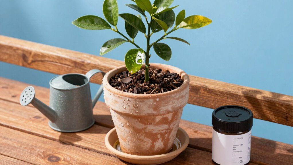 water fertilize monitor carefully