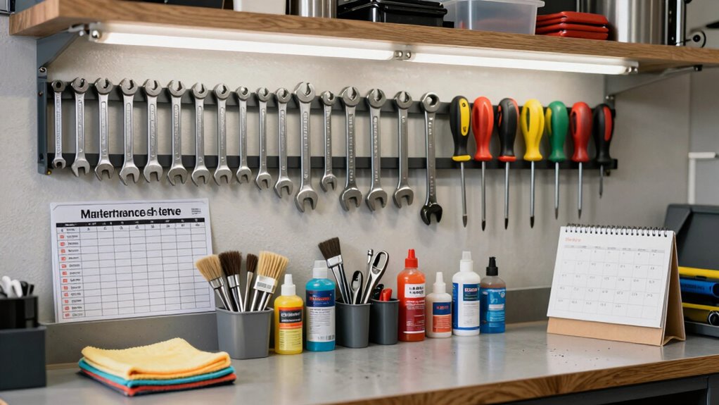 weekly tool maintenance routine