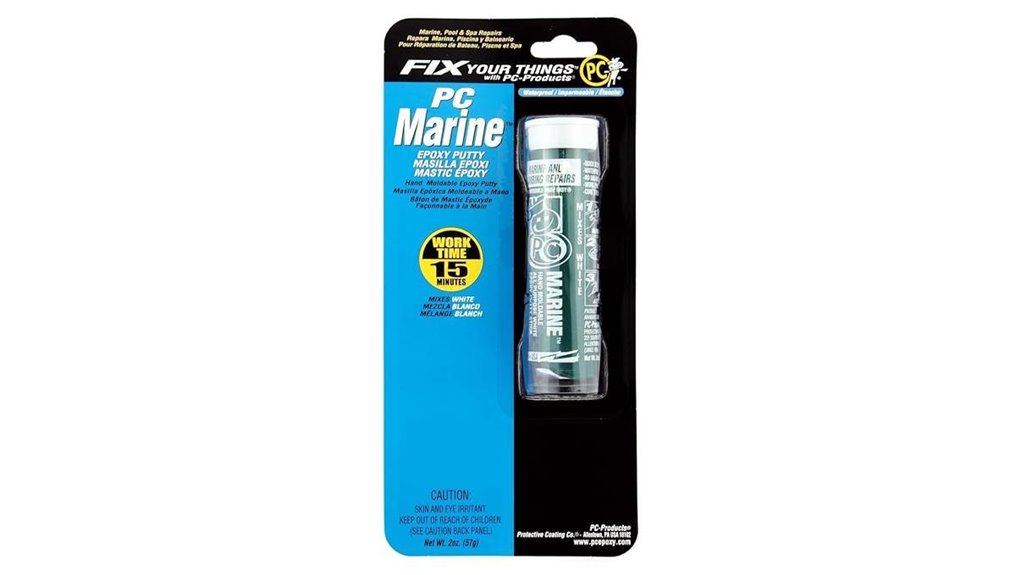 white marine epoxy putty