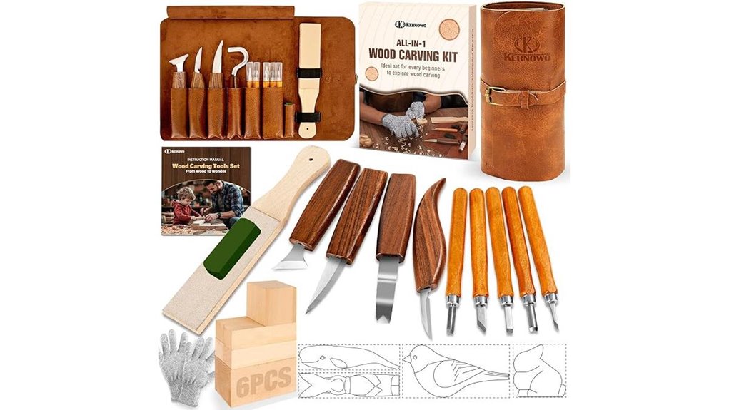 wood carving tools set