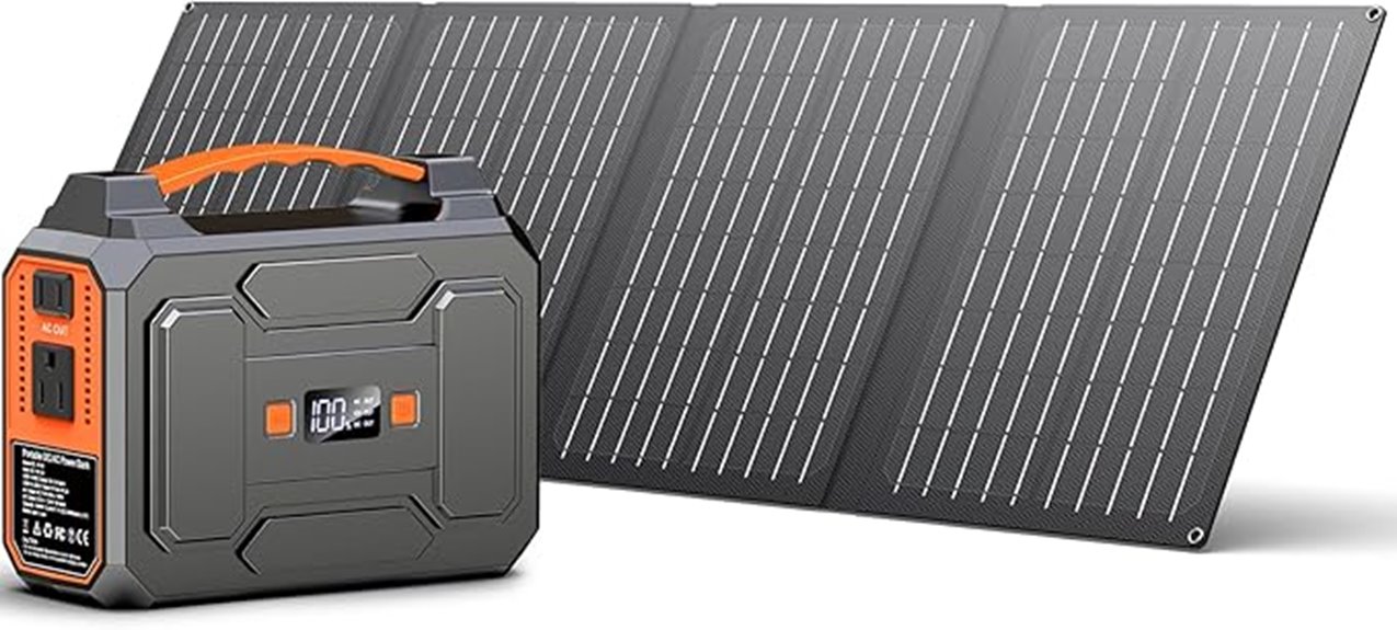 200w peak solar generator