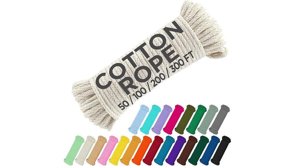 500lb cotton rope lengths