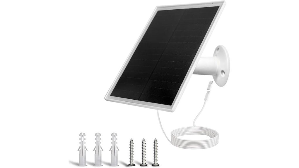 adjustable waterproof solar charger