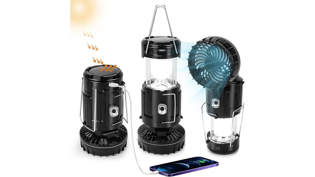 camping emergency solar lantern