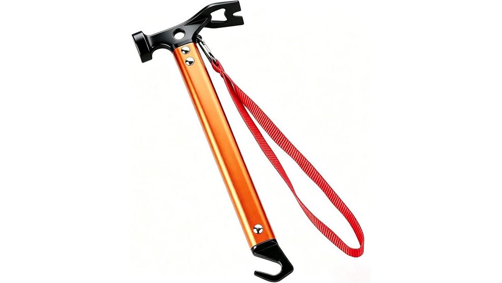 camping hammer with puller