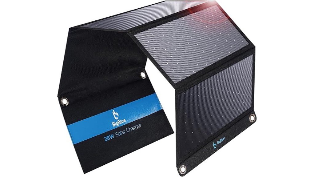 dual usb solar charger