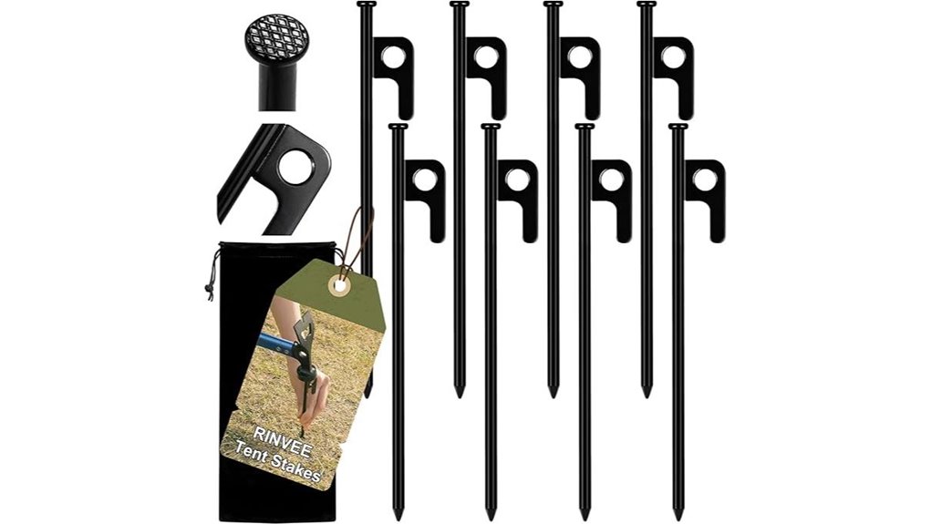 durable camping tent stakes