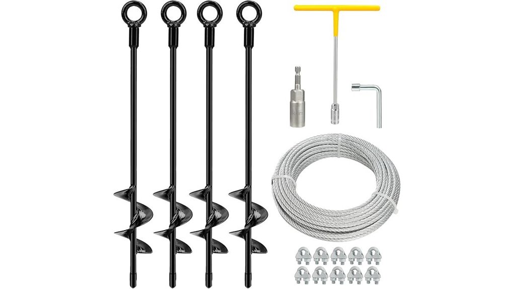 durable outdoor anchoring solution