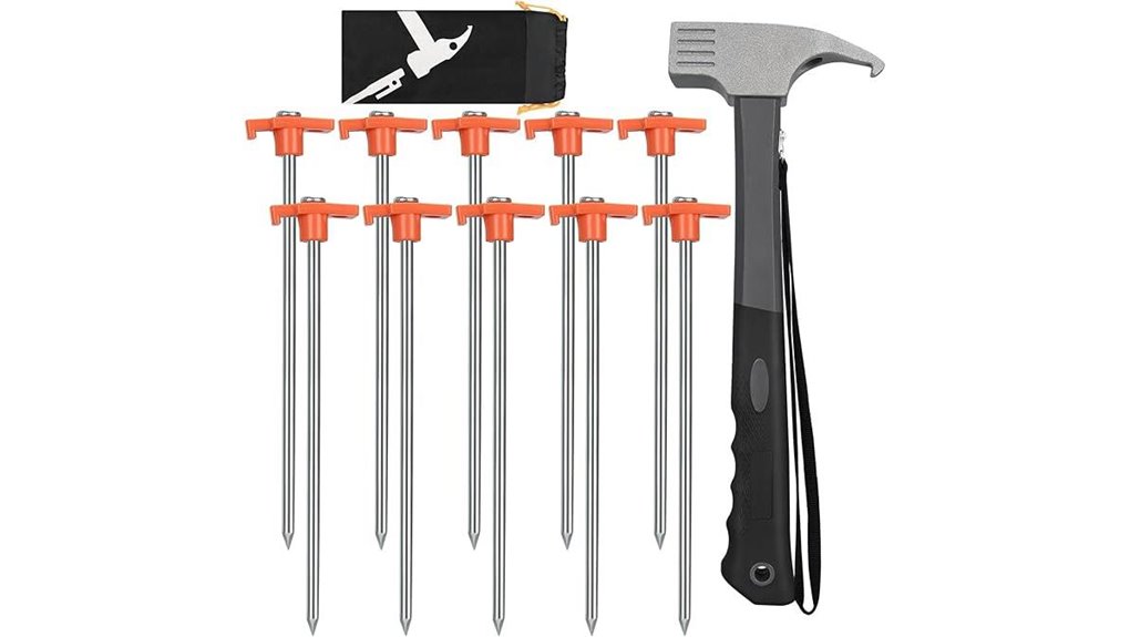durable tent stakes bundle