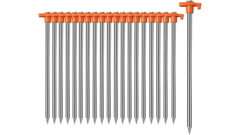 durable tent staking solution