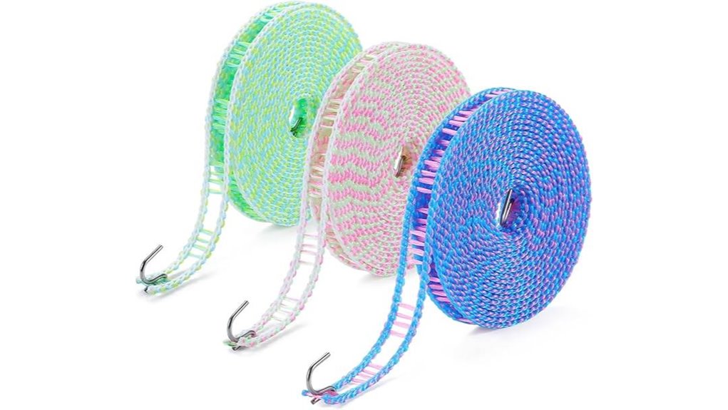 durable windproof clothesline set