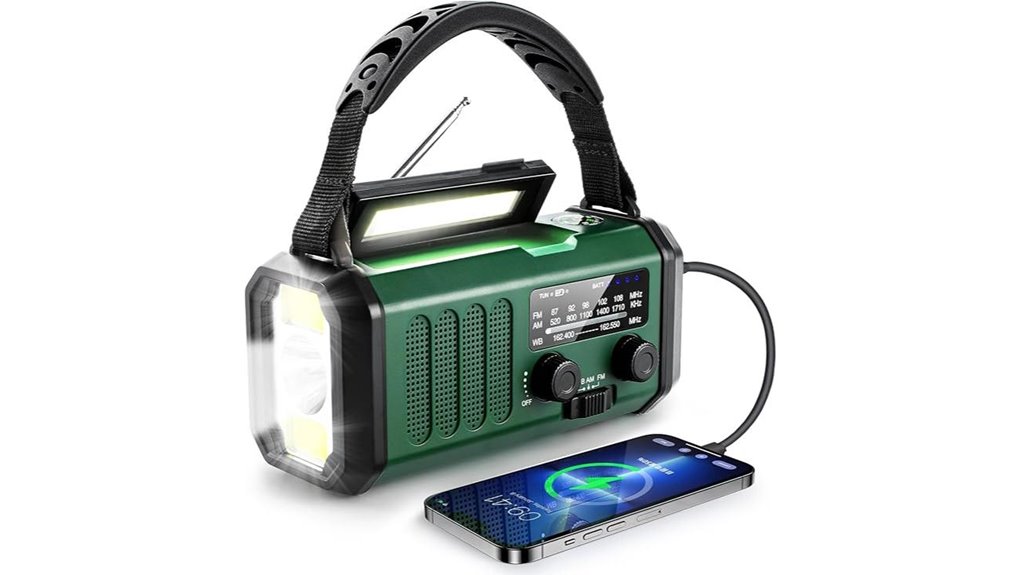emergency solar radio charger
