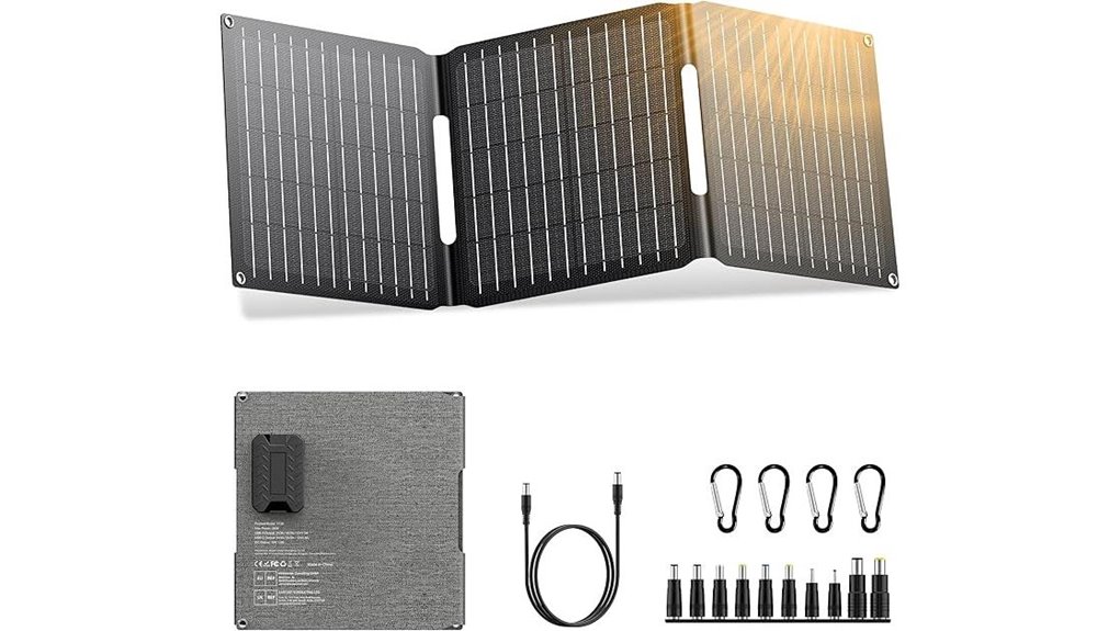 foldable 30w solar charger