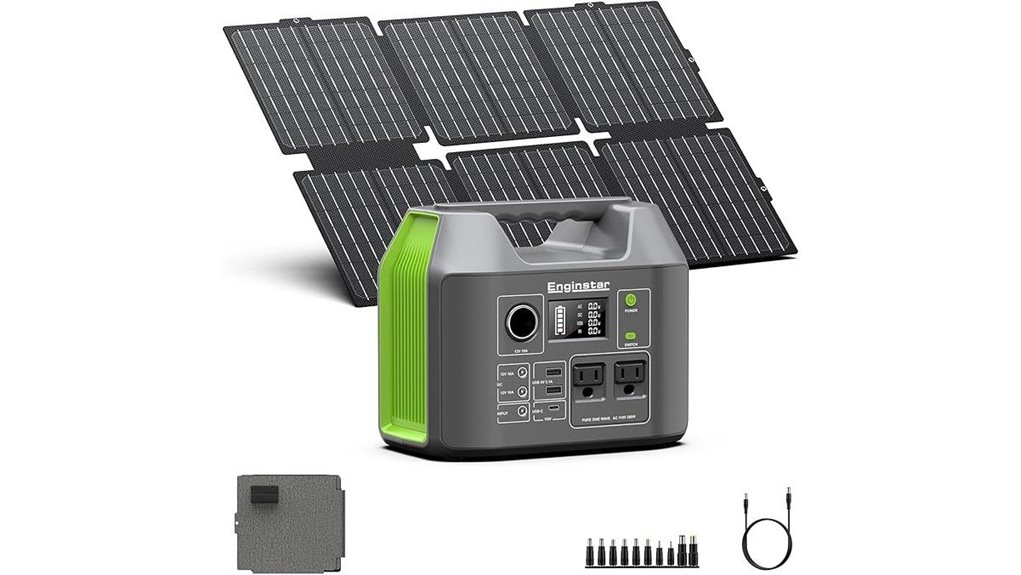 foldable solar power generator