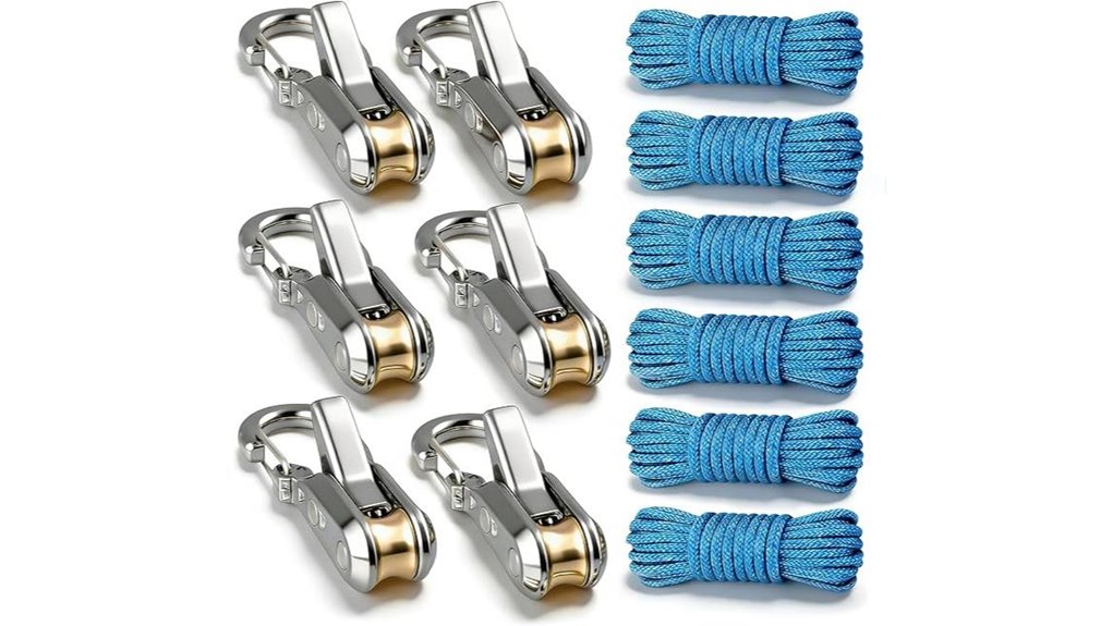 heavy duty retractable rope system