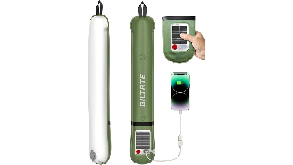 inflatable solar camping lanterns