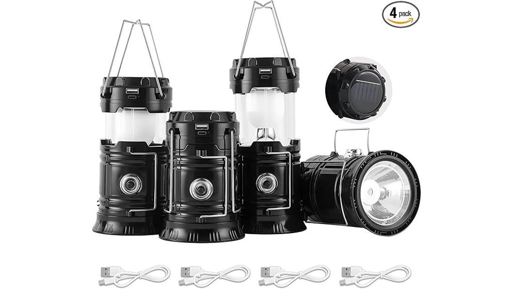 lichamp solar lantern set