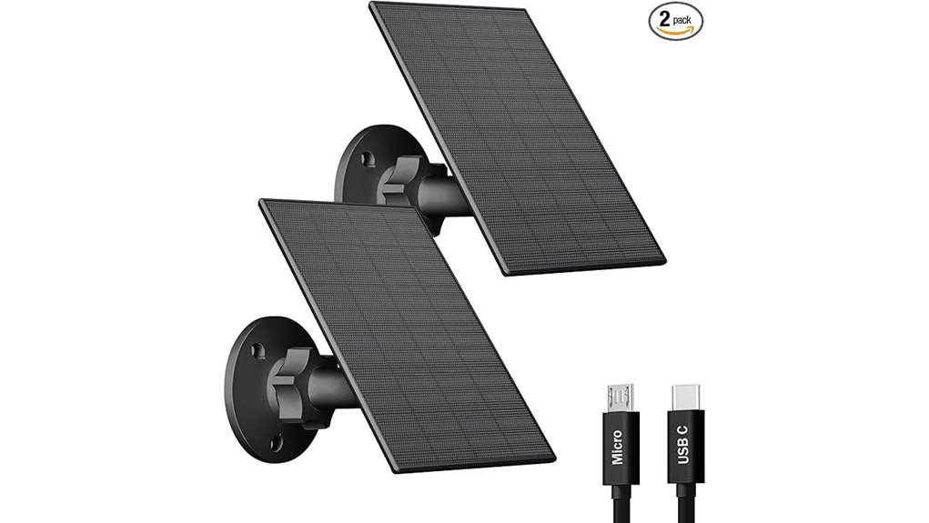 outdoor security camera solar