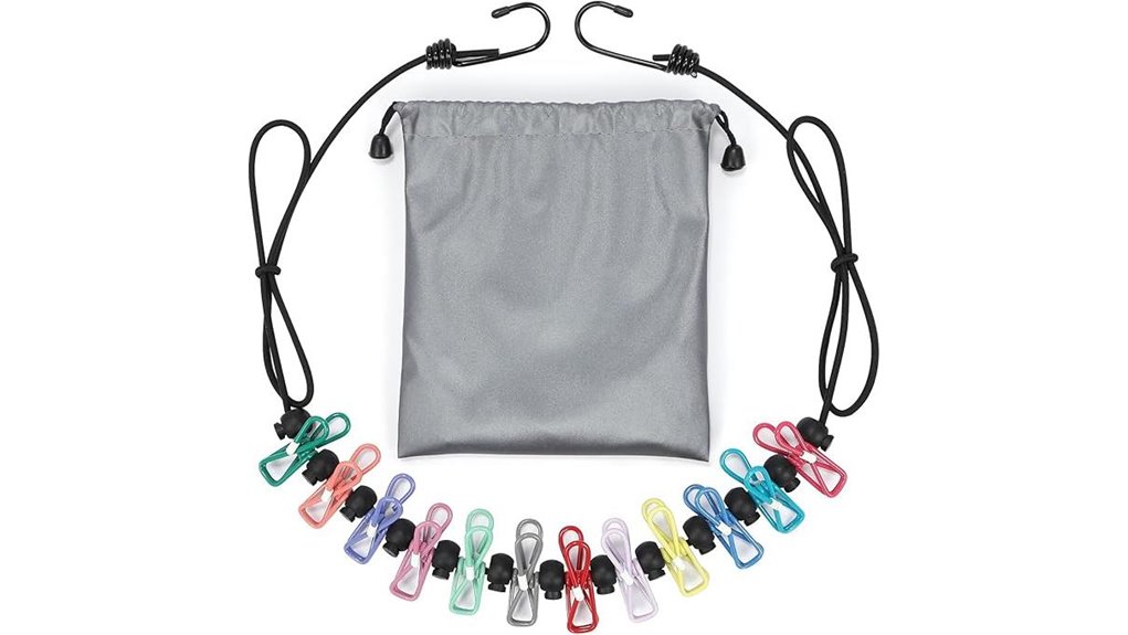 portable adjustable laundry line
