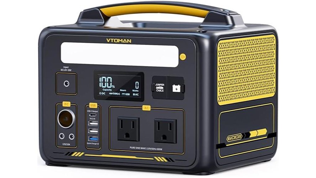 portable power station 600w