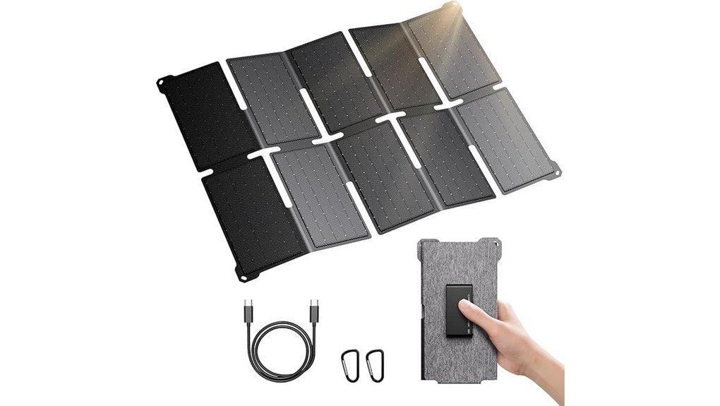 portable solar panel charger