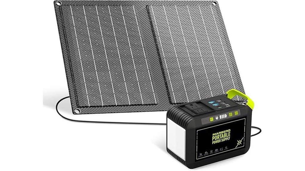 portable solar power generator