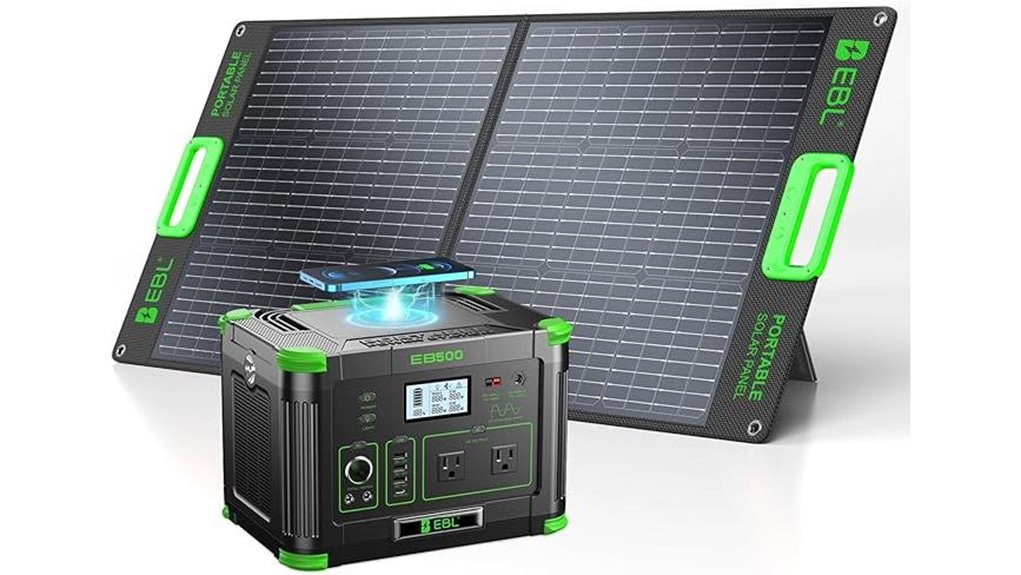 portable solar power kit