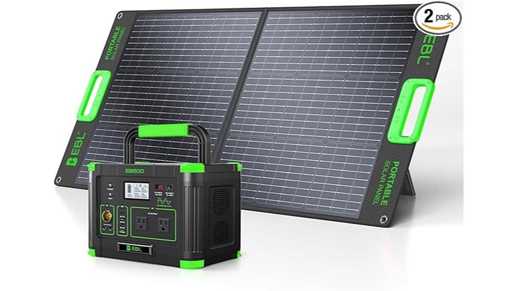 portable solar power station