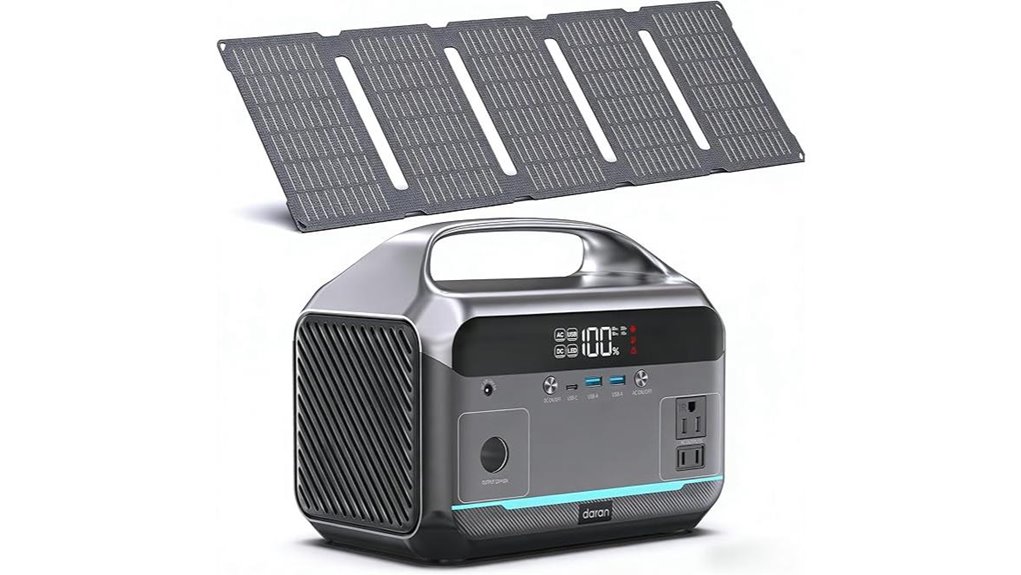 portable solar power station