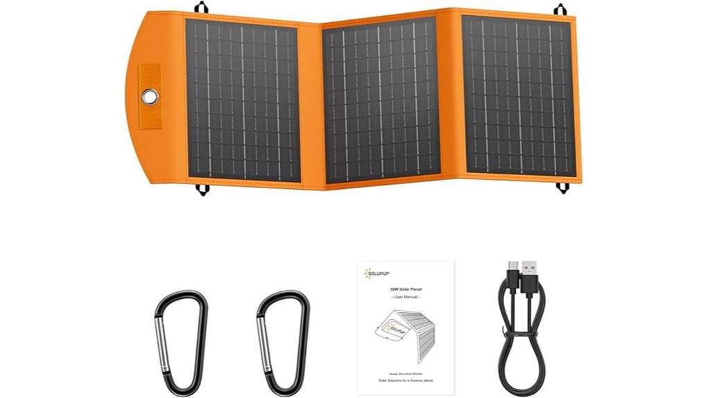 portable waterproof solar charger