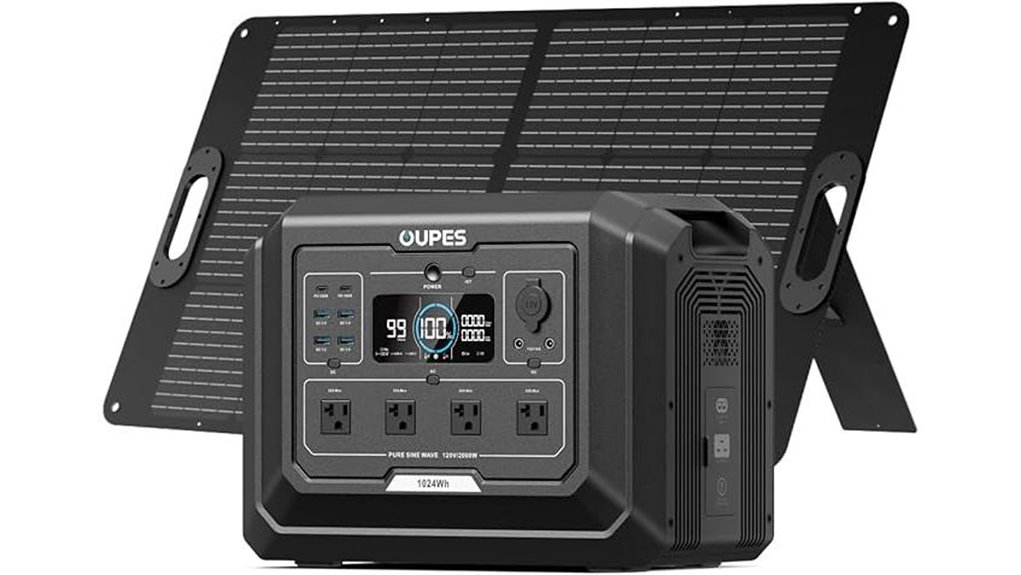 powerful solar generator kit