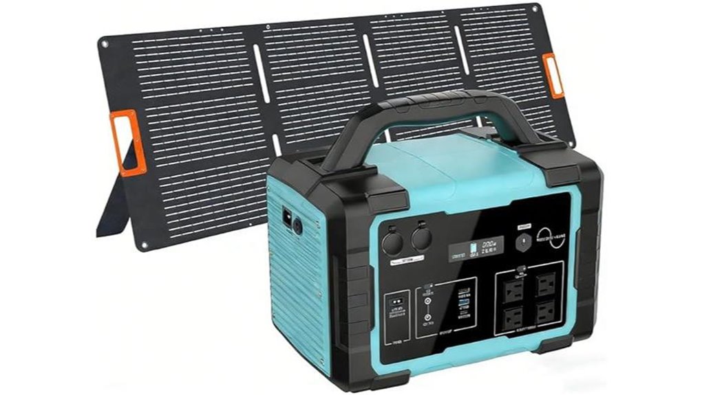 powerful solar generator system