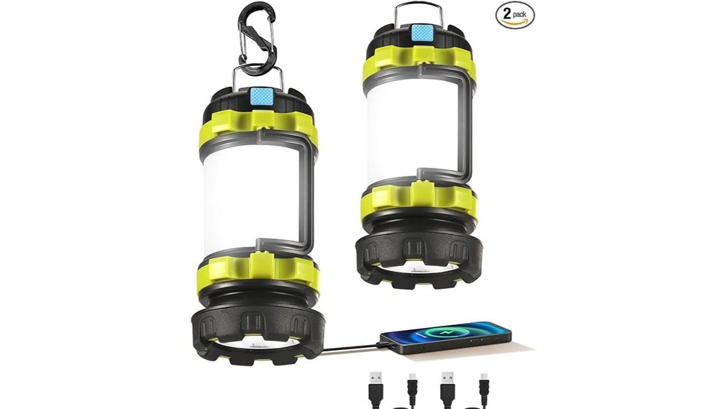 rechargeable led camping lanterns