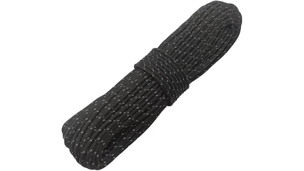 reflective camping paracord tarp
