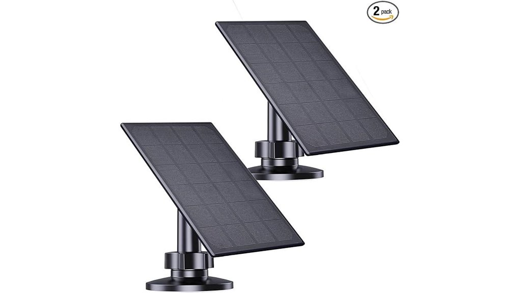 solar panels for cameras