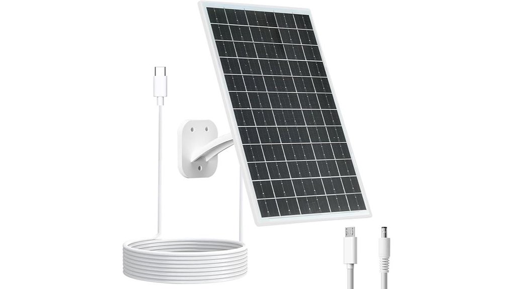 solar power for cameras