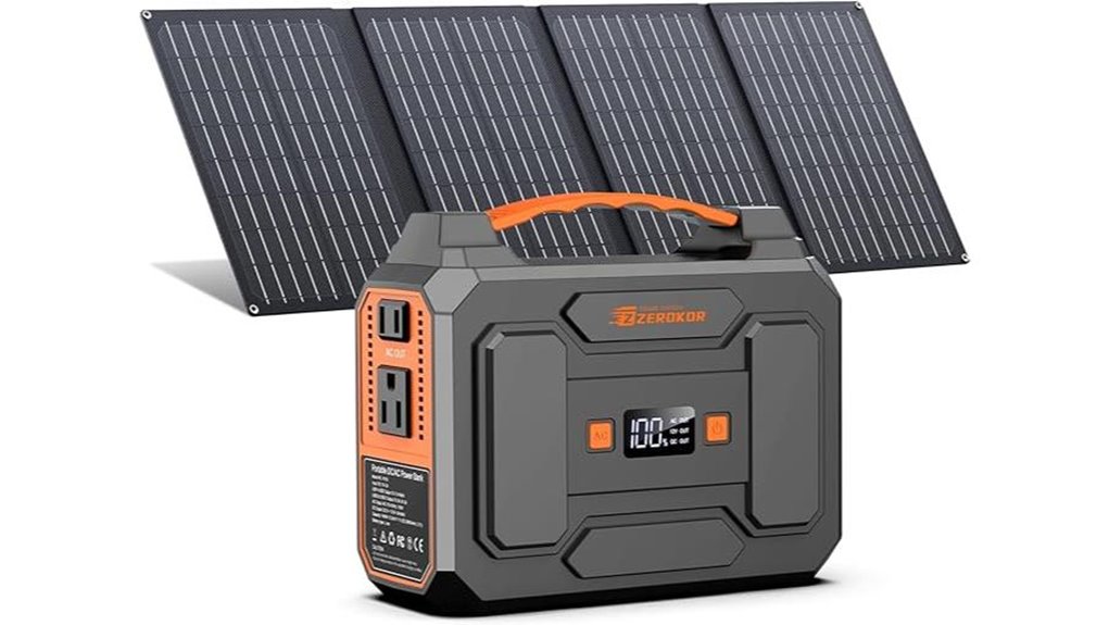 solar powered portable energy solution