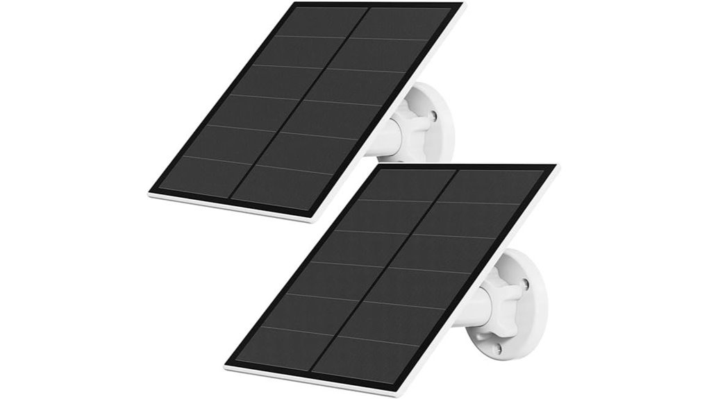 solar security camera power