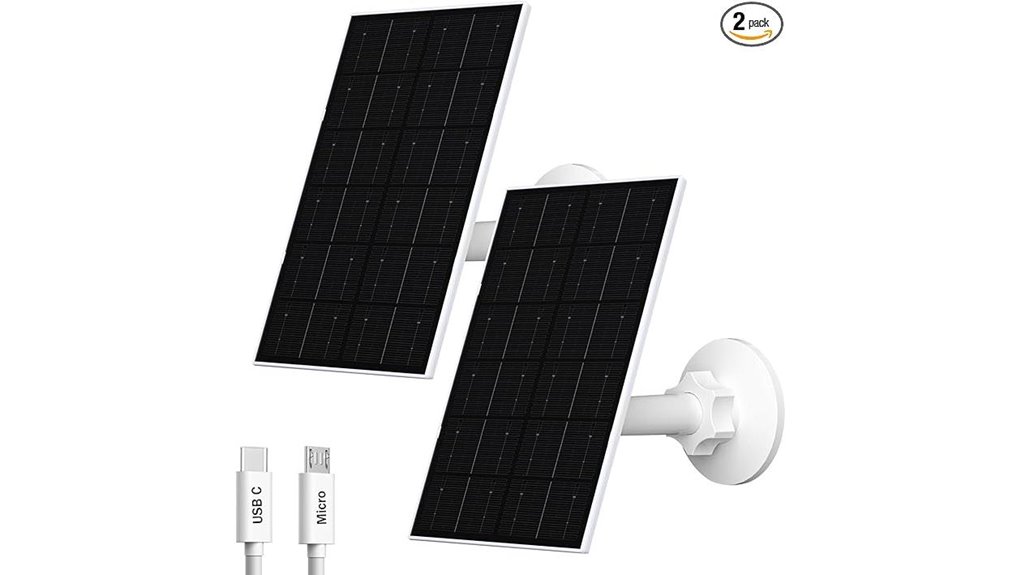 solar usb camera charger